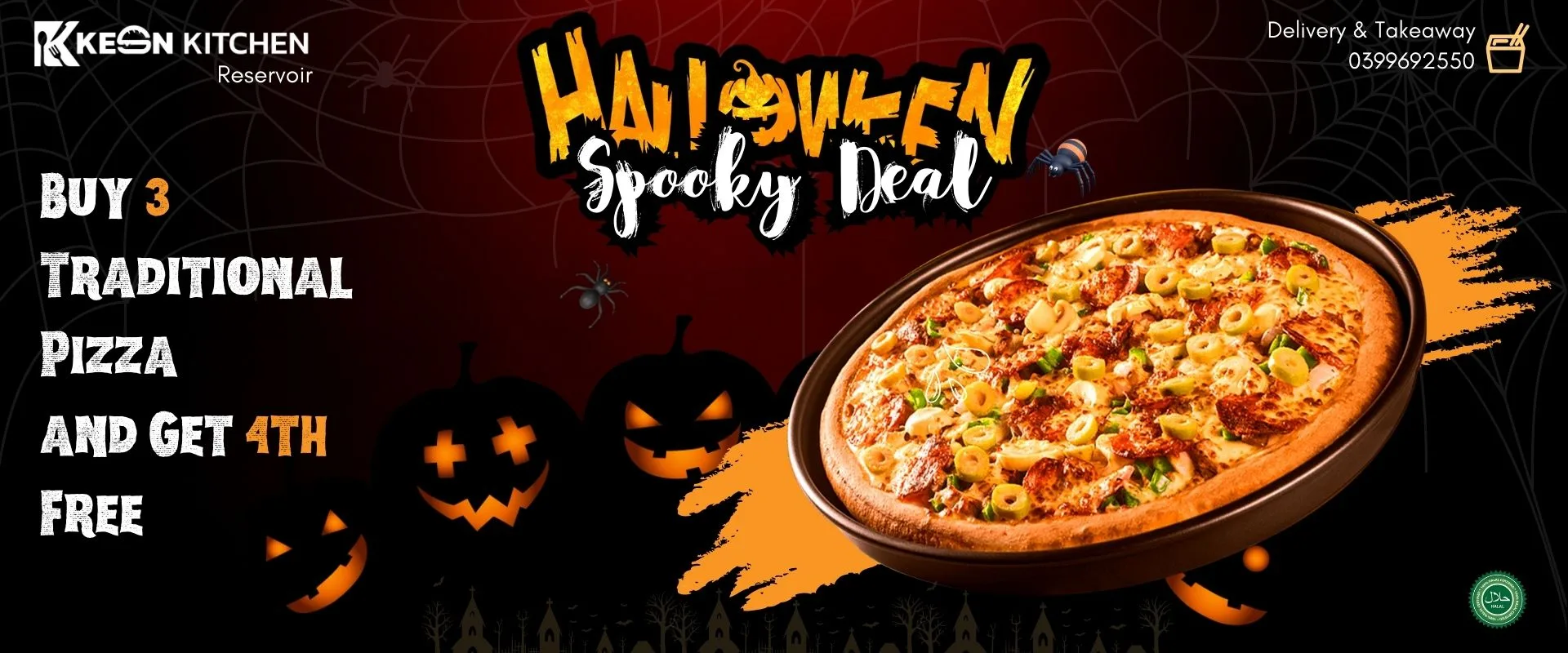 Halloween Pizza Deals in Reservoir, Halloween Pizza Deals in Preston, Halloween Pizza Deals in Thomastown, Halloween Pizza Deals in Lalor